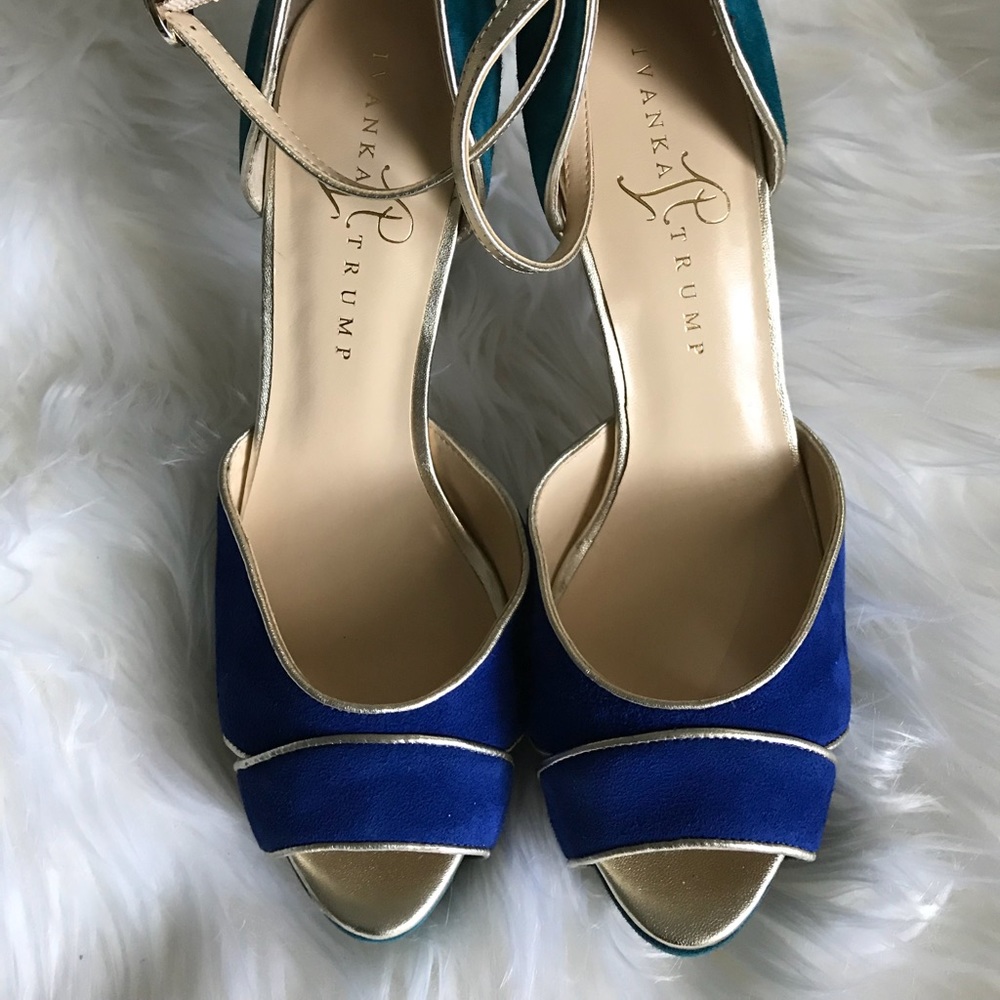 Price Drop👇🏼Ivanka Trump Platform 6inch Heels